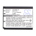 700 mAh for NiKon EN-EL19