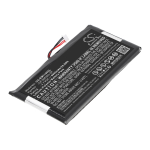 8000mAh Replacement Battery for RAND McNally TND-1050