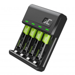 ŁADOWARKA Green Cell VITALCHARGE + ZESTAW AKUMULATORK&Oacute;W 4x AAA R03 800 mAh GRSETGC02