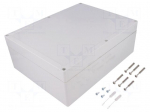 Enclosure: multipurpose | X: 232mm | Y: 302mm | Z: 110mm | TG ABS | ABS