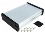 Enclosure: multipurpose | X: 113.7mm | Y: 169mm | Z: 35.2mm | aluminium