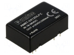 Converter: DC/DC | 6W | Uin: 18&divide;36VDC | Uout: 12VDC | Uout2: -12VDC | THT