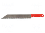 Knife | mineral wool | 480mm | Material: stainless steel