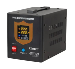 500VA/300W 12V/230VAC Nepārtrauktās baro&scaron;anas bloks UPS, invertors ar sinusoidālu izejas spriegumu un uzlādes funkciju, PROsinus-500, melns