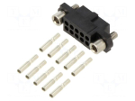 Connector: wire-wire/PCB | plug | female | PIN: 10 | Datamate J-Tek | 3A