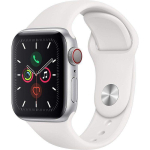 Smart watches Apple Watch Series 5 GPS Silver 44mm Aluminium Sport Case White