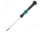 Screwdriver | slot | precision | 2,5x0,4mm | Series: Kraftform Micro