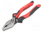 Pliers | universal | 200mm | Industrial | Blade: about 64 HRC