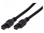 Cable: Mega-Fit-Mega-Fit | female | Mega-Fit | 5.7mm | PIN: 2 | 23A | 300V