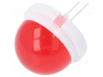 LED | 20mm | red | 720&divide;3000mcd | 120&deg; | No.of term: 2 | 5&divide;20mA | 5.7&divide;6.4V