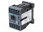 Contactor: 3-pole | NO x3 | Auxiliary contacts: NO | 24VDC | 12A | 3RT20