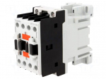 Contactor: 3-pole | NO x3 | Auxiliary contacts: NO | 24VDC | 9A | DIN | BF