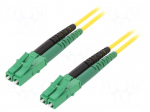 Fiber patch cord | OS2 | both sides,LC/APC | 2m | LSZH | yellow