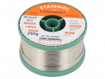 Soldering wire | Sn96Ag3Cu1 | 1mm | 0.25kg | lead free | Package: reel