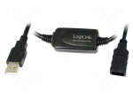 Repeater USB | USB 1.1,USB 2.0 | USB A socket,USB A plug | 15m