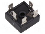 Three-phase bridge rectifier | Urmax: 600V | If: 35A | Ifsm: 450A | THT
