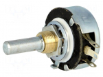 Potentiometer: shaft | single turn | 100&Omega; | 2W | &plusmn;10% | 6mm | wirewound