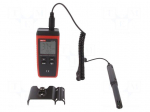 Meter: thermo-hygrometer | Sampling: 1x/s | -10&divide;60&deg;C | Accur: &plusmn;1,0&deg;C