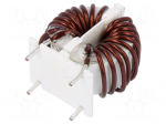 Inductor: wire | THT | 500uH | 8m&Omega; | 250VAC | -25&divide;120&deg;C | Series: SC | 15A