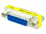 Transition: adapter | both sides,D-Sub 15pin female