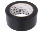 Tape: marking | black | L: 33m | W: 50mm | V: self-adhesive