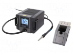 Hot air soldering station | digital | 180W | 100&divide;450&deg;C | 1.5&divide;70l/min