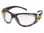 Safety spectacles | Lens: transparent | Classes: 1