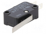 Microswitch SNAP ACTION | with lever | SPDT | 15A/250VAC | ON-(ON)