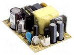Power supply: switched-mode | open | 15W | 120&divide;370VDC | 85&divide;264VAC