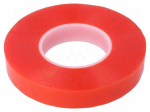 Tape: fixing | W: 25mm | L: 50m | Thk: 220um | modified acryl | Tmax: 200&deg;C