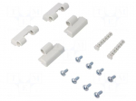 Set of hinges