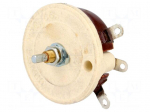 Potentiometer: shaft | single turn | 500&Omega; | 100W | 6.35mm | wirewound