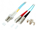 SC-LC duplex, Multimode MM, OM3, 50/125, 3.0m/ LSZH