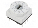 Encoding switch | DEC/BCD | Pos: 10 | THT | Rcont max: 80m&Omega; | P65