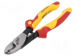 Pliers | side,cutting,insulated | steel | 210mm | 1kVAC