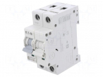 Circuit breaker | 230/400VAC | Inom: 20A | Poles: 1+N | Charact: C | 6kA
