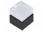 Switch: push-button | Pos: 2 | DPDT | 0.5A/25VDC | ON-ON | Illumin: LED