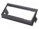 Radio frame | Volvo | 1 DIN | black