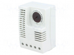 Sensor: thermostat | SPDT | 8A | 250VAC | screw terminals | IP20