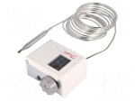 Sensor: thermostat with capillary | SPDT | 16A | 400VAC | 80&divide;150&deg;C