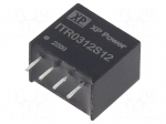 Converter: DC/DC | 3W | Uin: 10.8&divide;13.2VDC | Uout: 12VDC | Iout: 250mA
