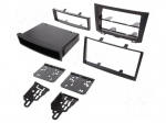 Radio frame | Dodge,Mercedes | 1 DIN,2 DIN | black