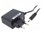 Power supply: switching | mains,plug-in | 12VDC | 1.33A | 15W | 84.5%