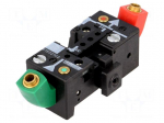 Base for logics modules and relays | 2&divide;8bar | 19x90x30mm | -5&divide;50&deg;C
