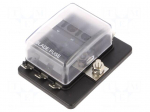 Fuse boxes | 19mm | 30A | screw | Leads: connectors | ways: 6 | -20&divide;85&deg;C