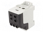 Splice terminal: distribution block | 200A | 1kV | screw terminal