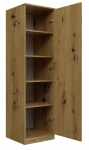 Topeshop SD-50 ARTISAN KPL bedroom wardrobe/closet 5 shelves 1 door(s) Oak