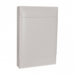 LEGRAND 3X18M SURFACE CABINET WHITE DOOR EARTH + NEUTRAL TERMINAL BLOCK