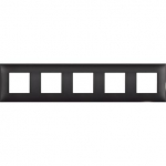 Cover plate - 2+2+2+2+2 horizontal/vertical installation modules