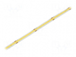 COB LED tape | white cold | LED/m: 320 | 8mm | IP20 | 8W/m | CRImin: 90